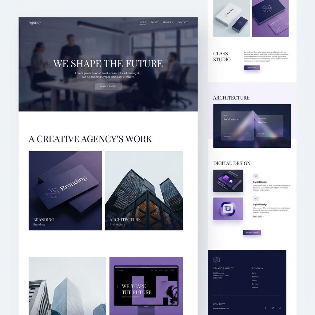 Aperçu Site Vitrine Premium